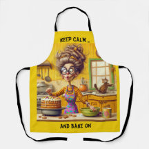 Funny Frazzled Lady Baker Cartoons