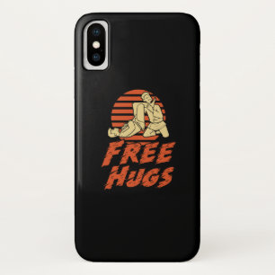 Funny Free Hugs - Brasilianisch Jiu-Jitsu, BJJ Gif Case-Mate iPhone Hülle
