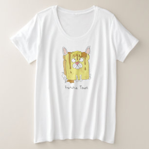 Funny French Bulldog Frenchie Dog Niedliche Kinder Große Größe T-Shirt