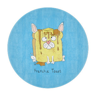 Funny French Bulldog Frenchie Niedlicher Hund Cart Schneidebrett