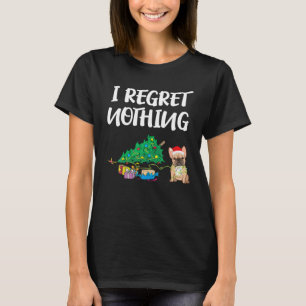 Funny French Bulldog Hund Weihnachtsgeschenk Tier T-Shirt