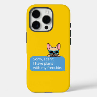 Funny French Bulldog iPhone 16 Pro Hülle