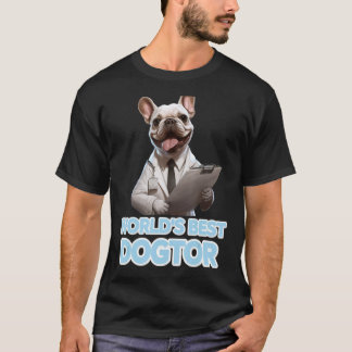 Funny French Bulldog Liebe Dog Mama Wellds Bestes  T-Shirt
