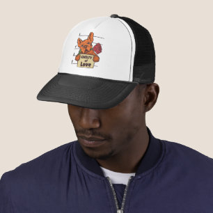 Funny French Bulldog lover design Truckerkappe