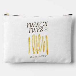 Funny French Fries Liebe Pouch Bag Zubehörtasche