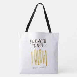 Funny French Fries Liebe Tote Bag Tasche