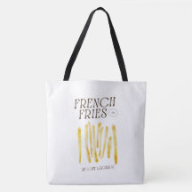 Funny French Fries Love Sac fourre-tout