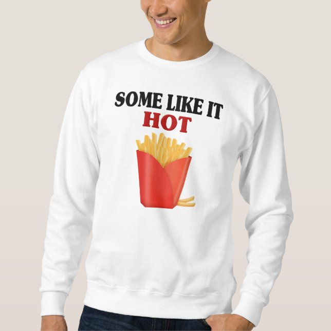 Funny French Fries Sweatshirt (Vorderseite)