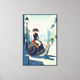 Funny French Leinwanddruck