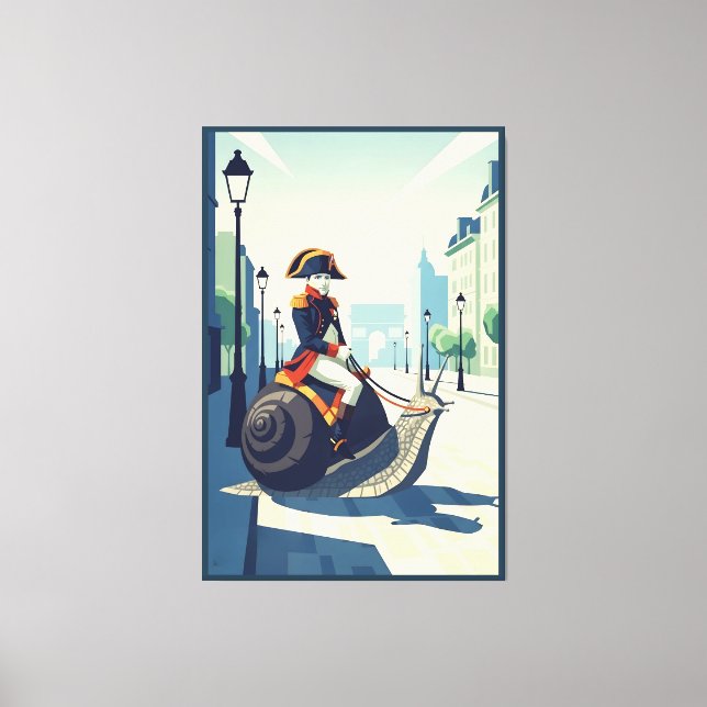 Funny French Leinwanddruck (Vorderseite)