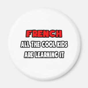 Funny French Teacher Shirts und Geschenke Magnet