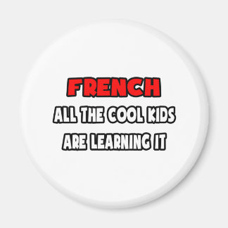 Funny French Teacher Shirts und Geschenke Magnet