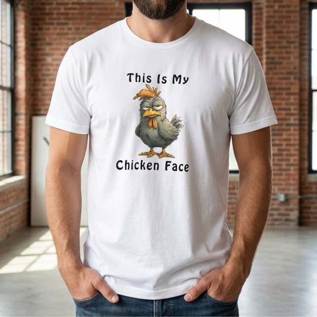 Funny Fried Chicken T-Shirt (Von Creator hochgeladen)