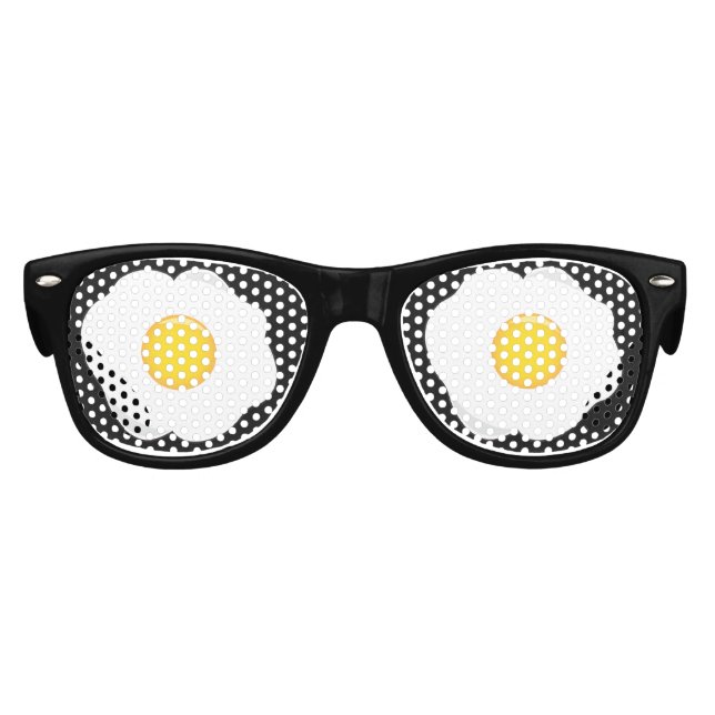 Funny Fried Eggs Partybrille (Vorderseite)
