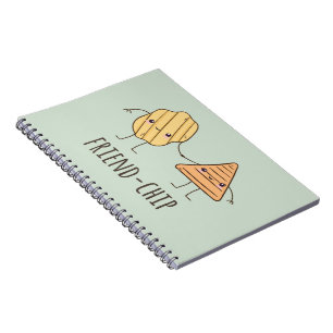 Funny Friend Chip Kartoffelchips Notizblock