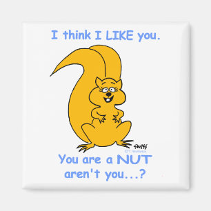 Funny Friendship Magnet für Eichhörnchenliebhaber
