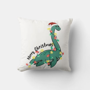Funny FroChristmas Lochness Monster Kissen