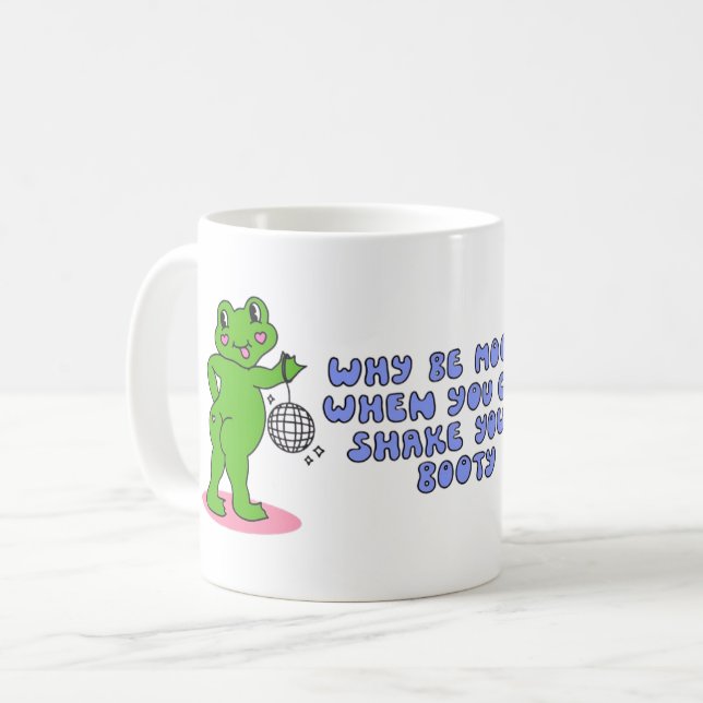 Funny Frog Kaffeetasse (Vorderseite Links)