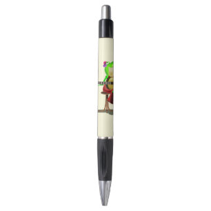Funny Frog Playing Guitar Pen Kugelschreiber