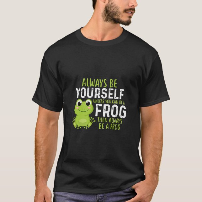 Funny Frog Shirt | sarkastisch | Funny Frog (Vorderseite)