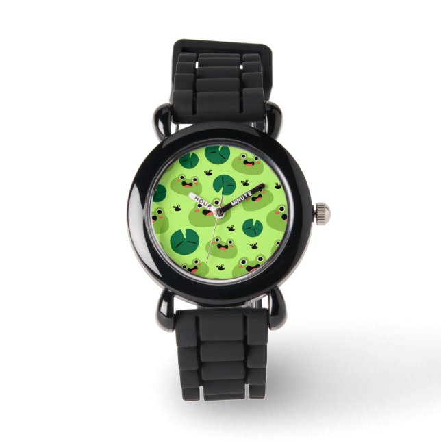 Funny Frogs Armbanduhr (Vorderseite)