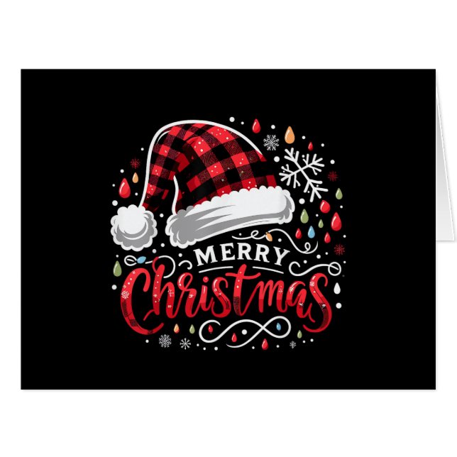 Funny Frohe Weihnachten (Vorderseite (Horizontal))