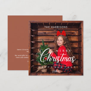 Funny Frohe Weihnachten & Glückliches Neues Jahr F