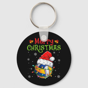 Funny Frohe Weihnachten Volleyball Weihnachtsmannm Schlüsselanhänger