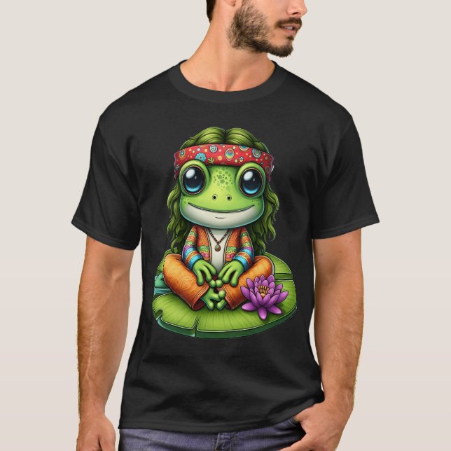 Funny Frosch T-Shirt (Vorderseite)
