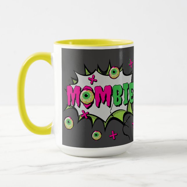Funny Fun 'Mombie' Pop Art Tasse (Links)