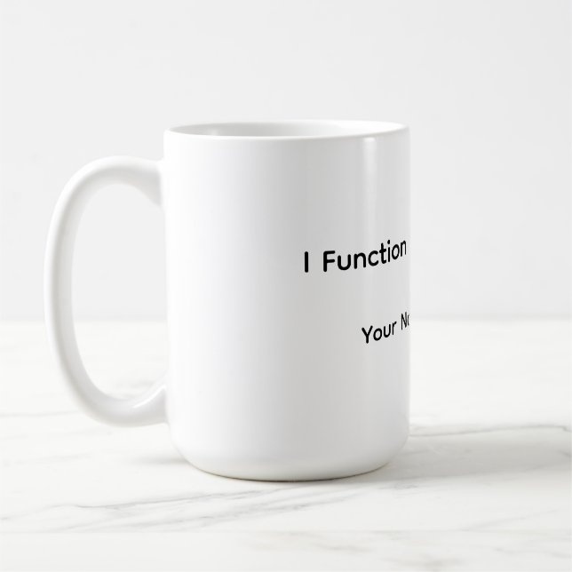 Funny Function Mug (Gauche)