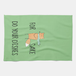 Funny für Fox Sake Do Geschirr Geschirrtuch
