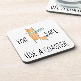 Funny für Fox Sake verwenden Sie einen Untersetzer