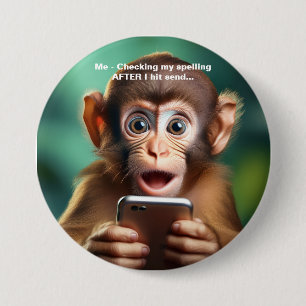 Funny - Für Menschen mit Dyslexie konzipiert Button