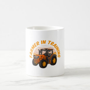 Funny Future Bauer in Training Traktor Farm Kaffeetasse