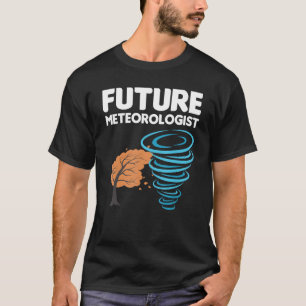 Funny Future Meteorologe Geschenk für Kinder Cool  T-Shirt