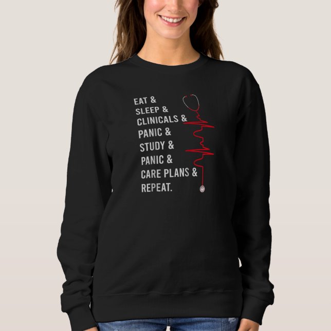 Funny Future Nurse Kinderzimmer School Nurse Ragla Sweatshirt (Vorderseite)
