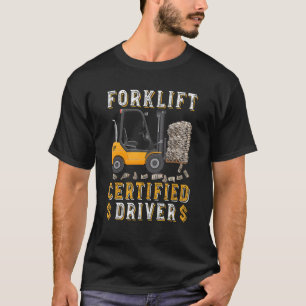 Funny Gabelstapler Meme Gabelstapler zertifiziert T-Shirt