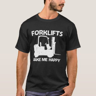 Funny Gabelstaplerdesign für Männer - Gabelstapler T-Shirt