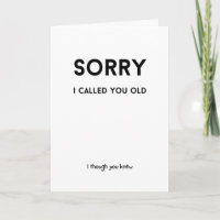 Funny gag Geschenk sarkastisch rude Faltkarte