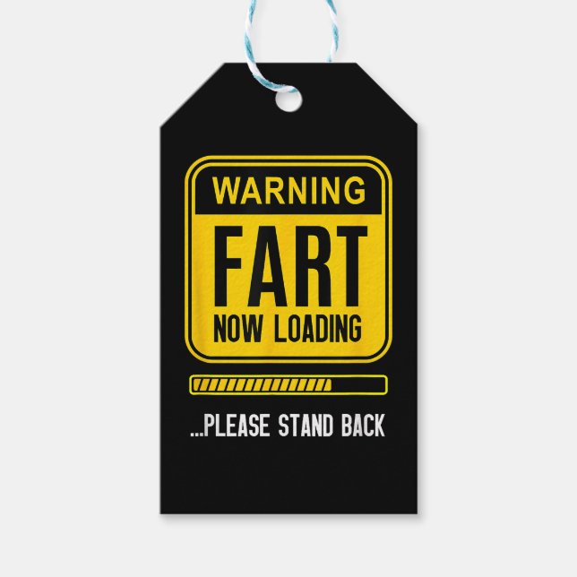 Funny Gag Geschenkanhänger (Vorderseite)