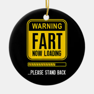 Funny Gag Keramik Ornament