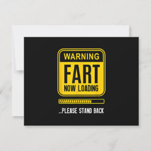 Funny Gag RSVP Karte