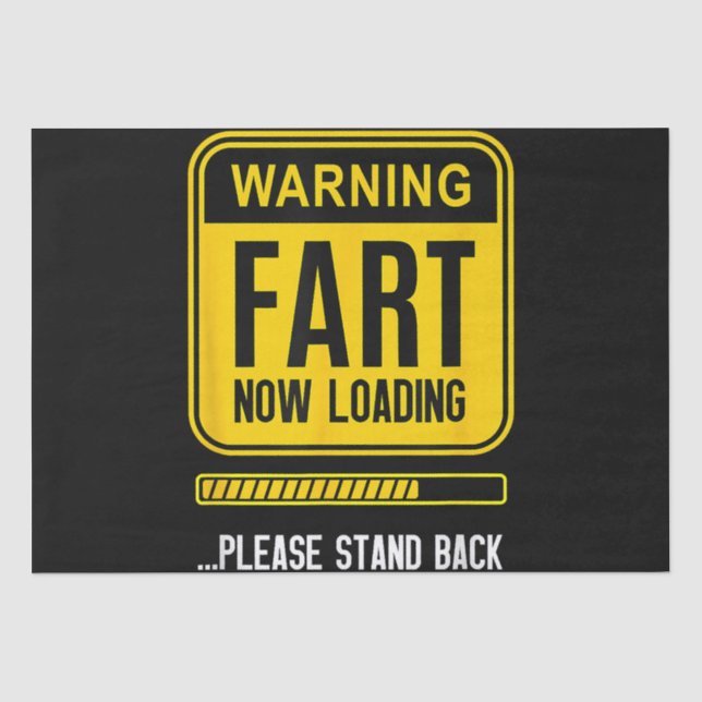 Funny Gag Seidenpapier (Vorderseite)