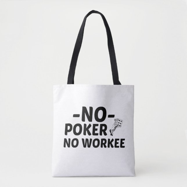 Funny gambling poker game player tasche (Vorderseite)