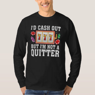 Funny Gambling Spielautomat Casino für Männer Frau T-Shirt