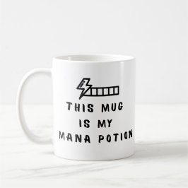 Funny Gamer Coffee Mug This Mug Is My Mana Potion Kaffeetasse