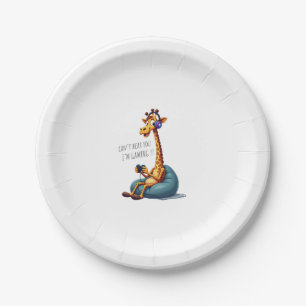 Funny Gamer Giraffe Gaming for Boys Men Video Game Pappteller