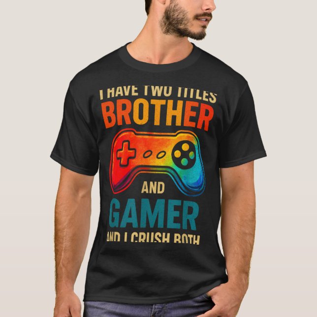 Funny Gamer Graphic Tee For Boys Teens Kids Video  (Vorderseite)