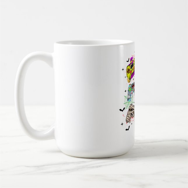 Funny Gamer Halloween Tasse (Links)